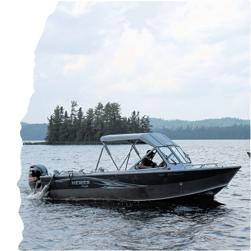 one of our transport boats